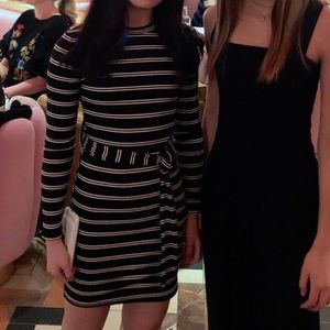 Topshop Striped Dress